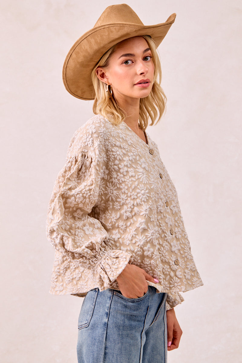 Bibiy CYNTHIACROPPEDBLOUSE トップス
